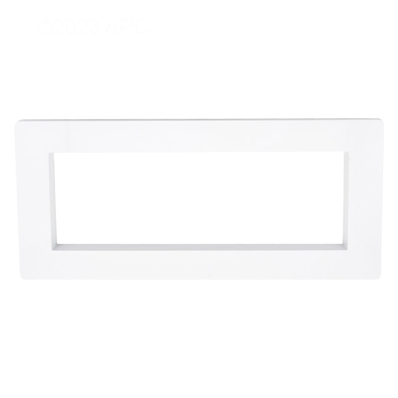 SKIMMER FACE PLATE COVER SNAP ON WHITE FOR HAYWARD SP1085