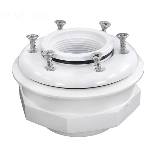 2" SKT INLET FITTING VINYL FIBERGLASS WHITE POOLS SPAS HOT TUBS HAYWARD