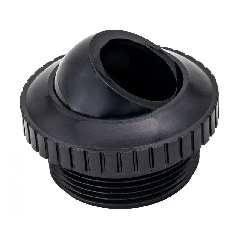 HYDROSTREAM DIRECTIONAL OUTLET BLACK HAYWARD 1" EYE 1.5" MPT