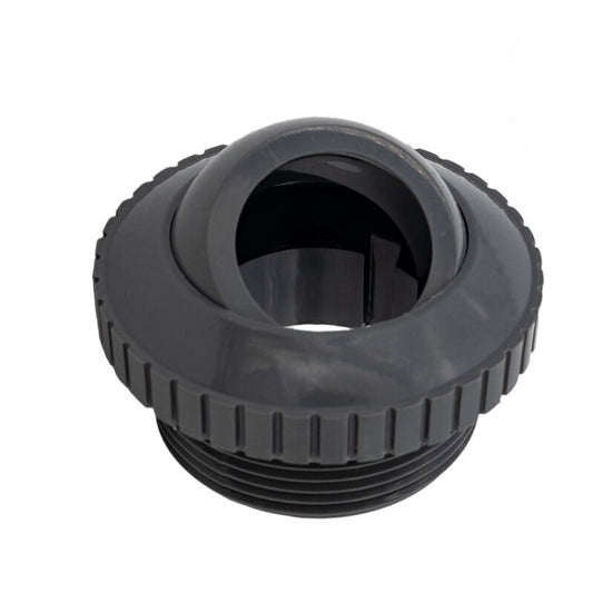 HYDROSTREAM DIRECTIONAL OUTLET HAYWARD 1" EYE 1.5" MPT DARK GREY