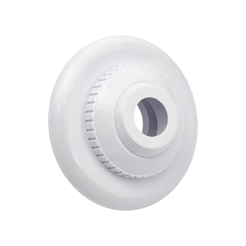 HYDROSTREAM DIRECTIONAL OUTLET WHITE INSIDER .75" EYE 1.5" SPIGOT EXTENDED FLANGE HAYWARD