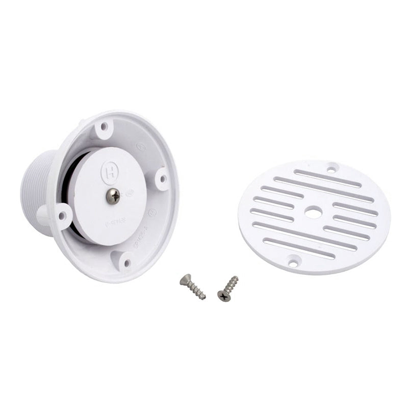 WALL INLET CONCRETE WHITE HAYWARD ADJUSTABLE 1.5" FPT x 2" MPT