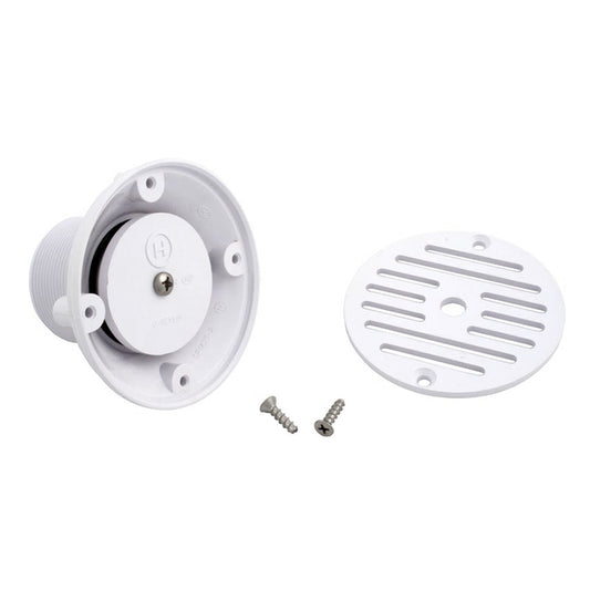 WALL INLET CONCRETE WHITE HAYWARD ADJUSTABLE 1.5" FPT x 2" MPT