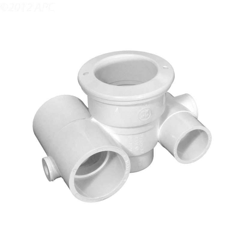 JET AIR III BODY ASSEMBLY WHITE HAYWARD SKT 1" AIR x 1.5" WATER