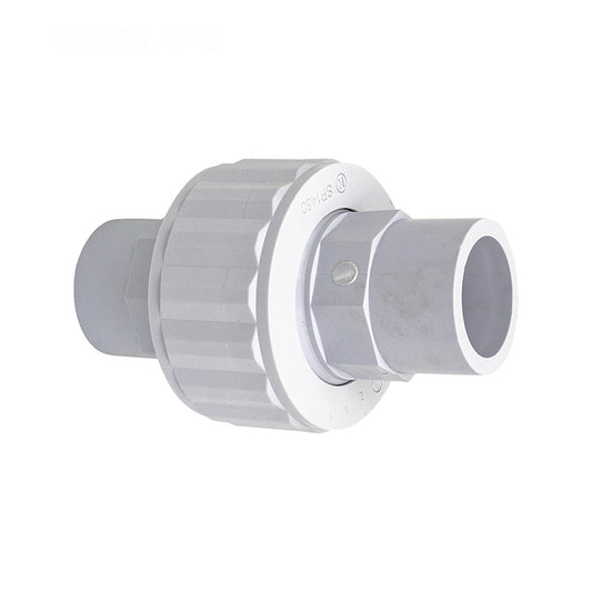 SELF ALIGNING UNION WHITE HAYWARD 1.5" SPIGOT