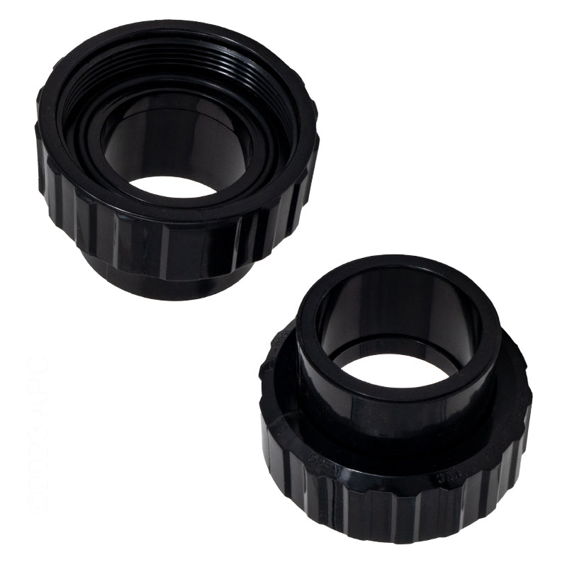 FLUSH UNION CONNECTOR 1.5" SKT X 2" SPIGOT