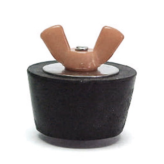 # 5 WINTER PLUG 1" TUBE COLORED WINGNUT (BROWN)