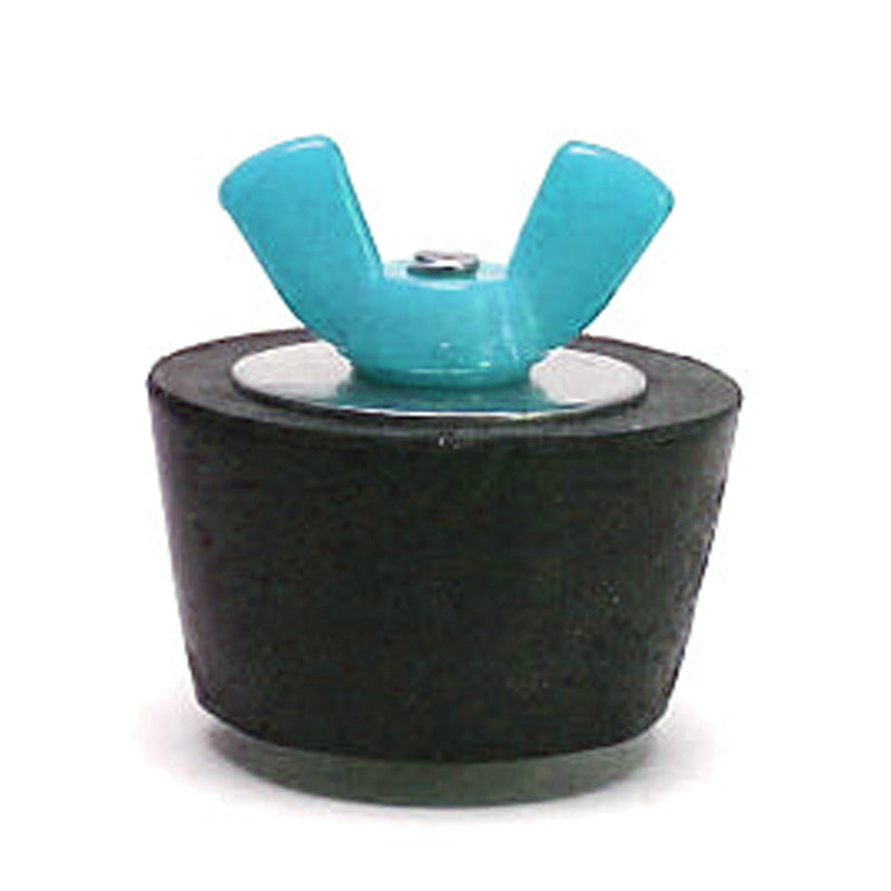 # 12 WINTER PLUG 2" FITTING COLORED WINGNUT (TURQUOISE)