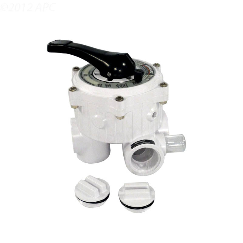 VARI FLO BACKWASH VALVE 1.5" FPT WHITE