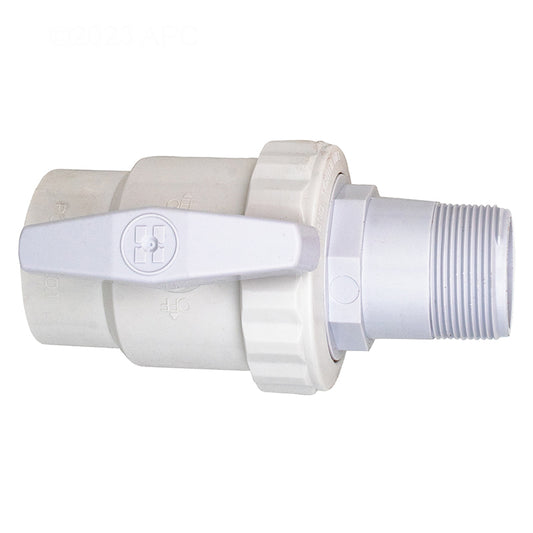 Hayward 2 Way Ball Valve 1.5IN. Skt Hayward Trimline (Part #SP0723S)
