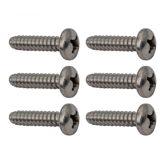 Hayward Cover Screw, 6/Pack | SPX0714Z1
