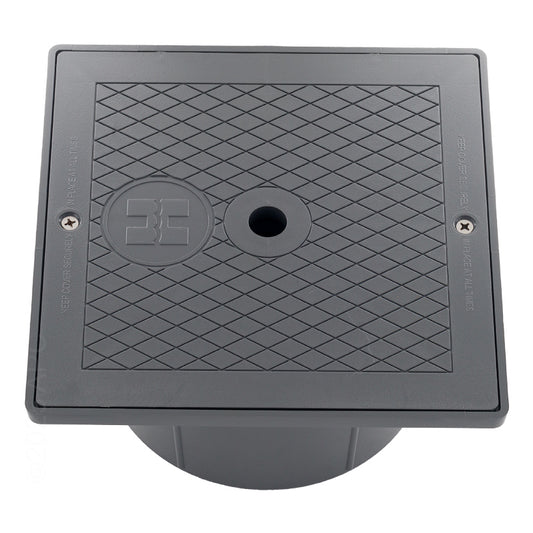 Hayward Skimmer Square Collar & Cover Assembly, Dark Gray | SPX1082EFDGR