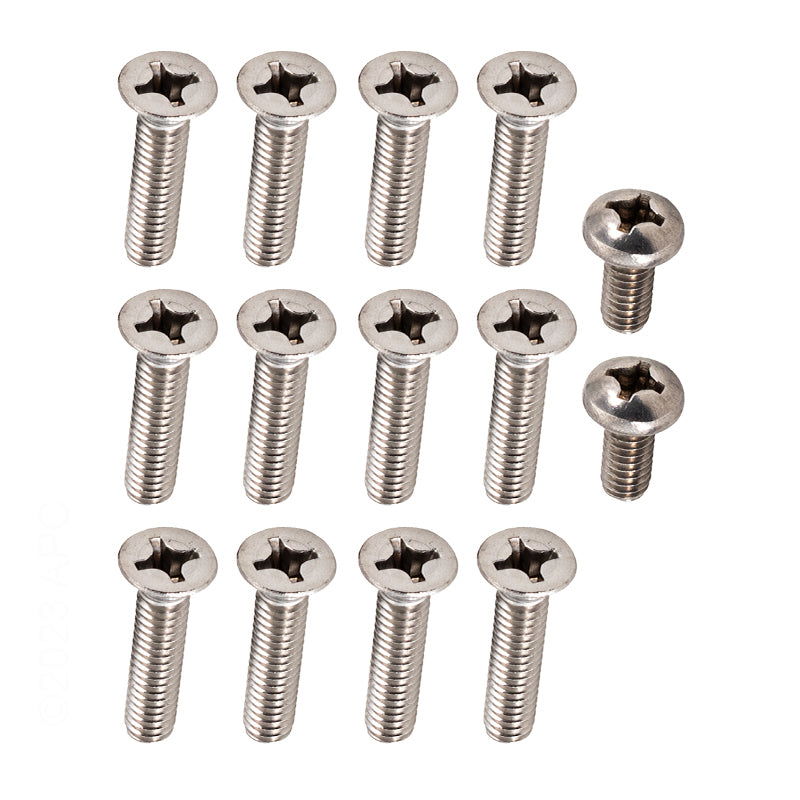 Hayward Skimmer Face Plate Screw Set | SPX1084Z1A