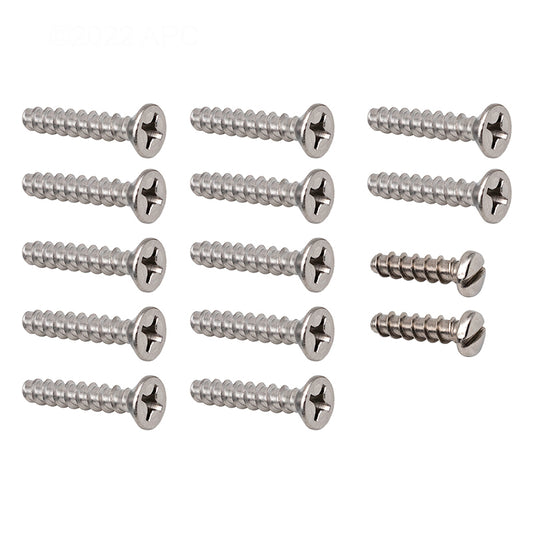 Hayward Skimmer Face Plate Long Screw Set | SPX1084Z4AM