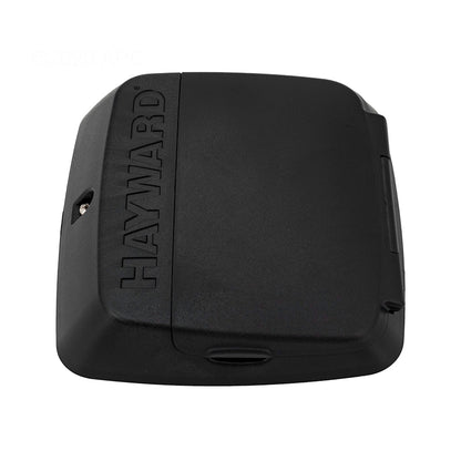 The Hayward SPX3200LCD Variable Speed Pump Display is a rectangular, black control box with embossed Hayward branding and a digital display for precise pool pump control. Compatible with the Hayward SPX3200LCD series.