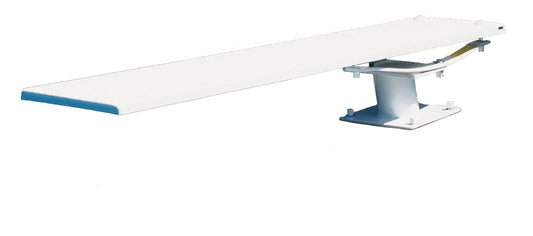 SR Smith 6' Frontier III Diving Board w/ Cantilever 606/608 Jump Stand, Radiant White | 68-209-5962