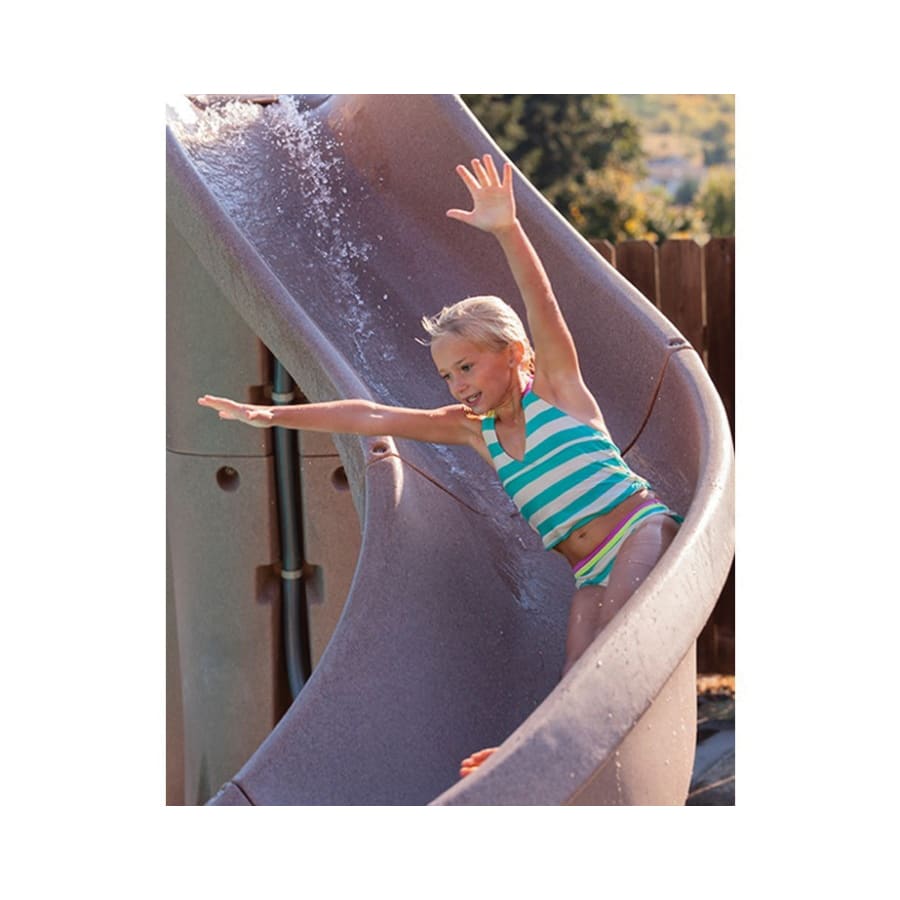 SR Smith TurboTwister Pool Slide, Right Turn, Sandstone | 688-209-58123