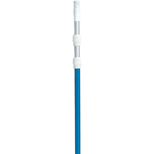 Swimline 3-Piece Telescopic Pole 5-15' w/ Dual External Locking Cams, Blue | 8356M