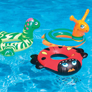 Swimline 24" Inflatable Animal Head Swim Ring | 9025
