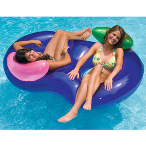 Swimline Side-by-Side Double Ring Pool Lounger | 90412