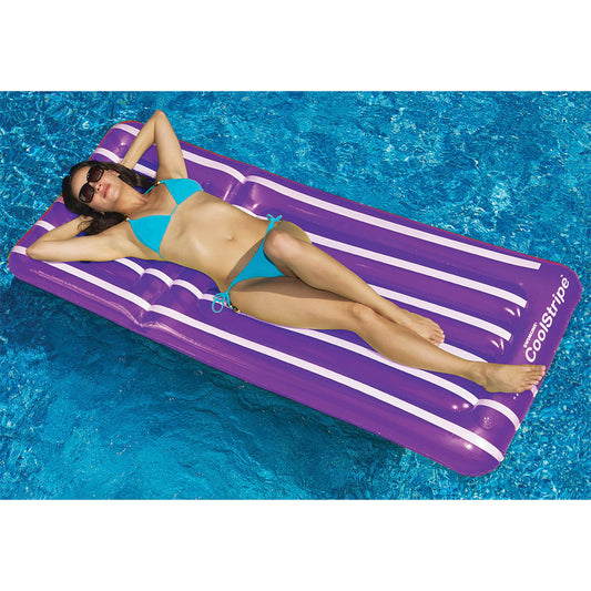 Swimline Cool Stripe Mattress Pool Float | 90605