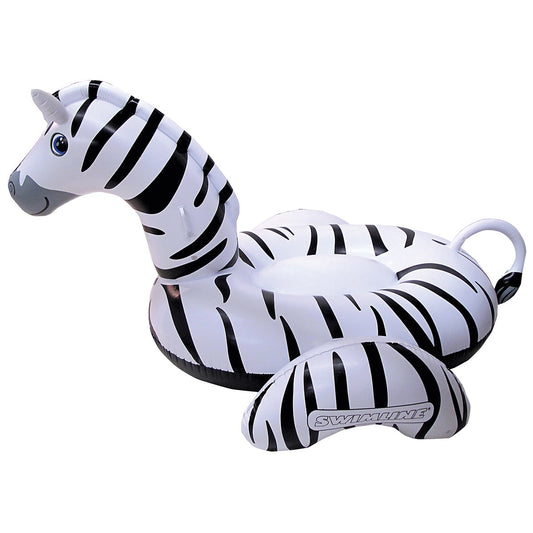 Swimline Giant Zebra Ride-On Pool Float | 90714