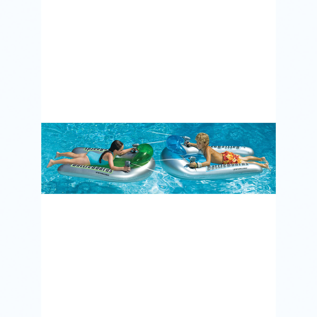 Swimline Battleboards Squirter Pool Float Set, 2 Piece | 90792