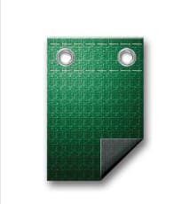 Swimline RipStopper 25' x 45' Rectangle I/G Winter Cover, 5' Overlap, Green | RIG2545R