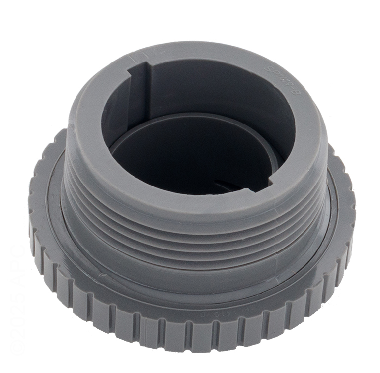 Hayward Hydrosweep Directional Flow Slotted Inlet Fitting 1-1/2" MIP, Dark Gray | SP1419ADGR