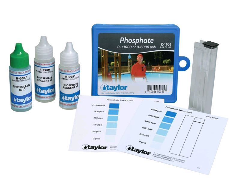 Taylor Color Card Phosphate Test Kit | K-1106