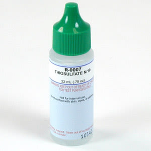 Taylor Thiosulfate N/10 Dropper Bottle, 3/4 oz, 24/Pack | R-0007-A-24