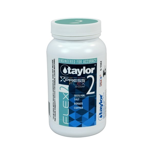 Taylor Flex 2 Test Strips for Xpress Flex System - 50/Btl | S-1362-6