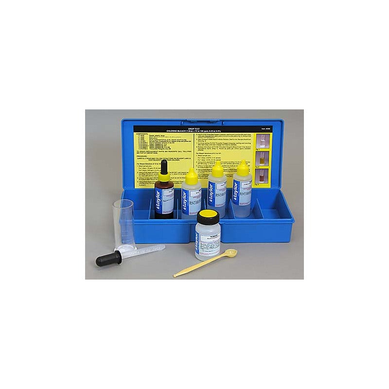 CHLORINE BLEACH TEST KIT