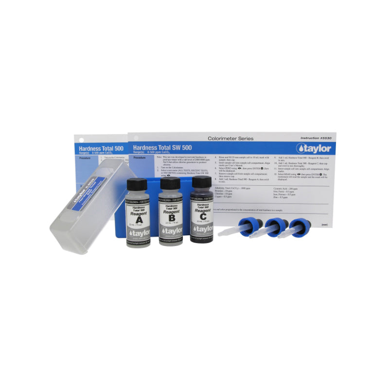 REAGENT PACK, COLORIMETER, HARDNESS TOTAL 500