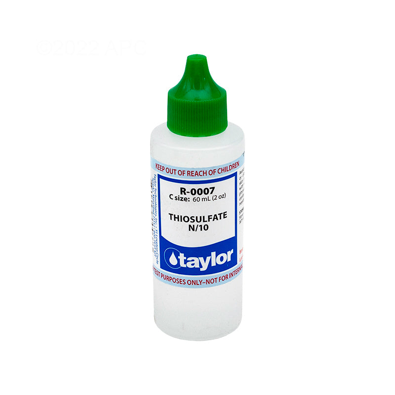 Taylor R-0007 Thiosulfate N/10