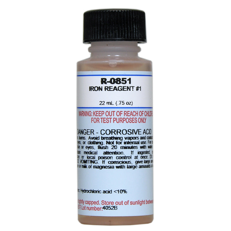 TAYLOR #1 IRON REAGENT 3/4oz.