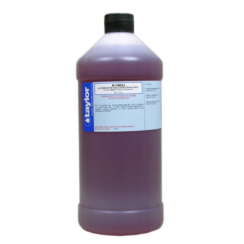 TAYLOR PHENOL RED REAGENT 32 OZ.