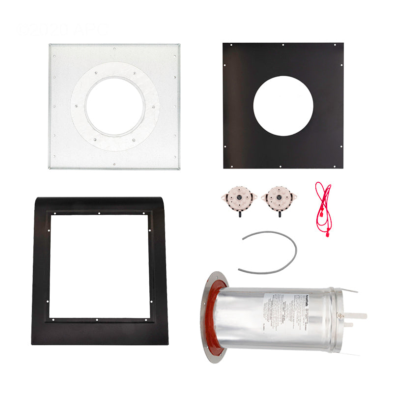 Hayward H-Series Horizontal Indoor Vent Adapter Kit | UHXPOSHZ12006