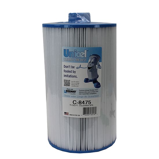 Unicel Replacement Filter Cartridge for 75 sf Coleman/Maax Spa | C-8475