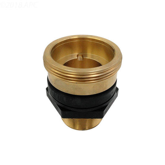 2" BRASS BULK HEAD