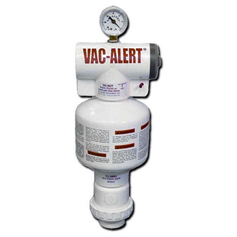 VAC ALERT SAFETY VACUUM RELEASE SYSTEM SVRS FOR SUCTION LIFT APPLICATIONS