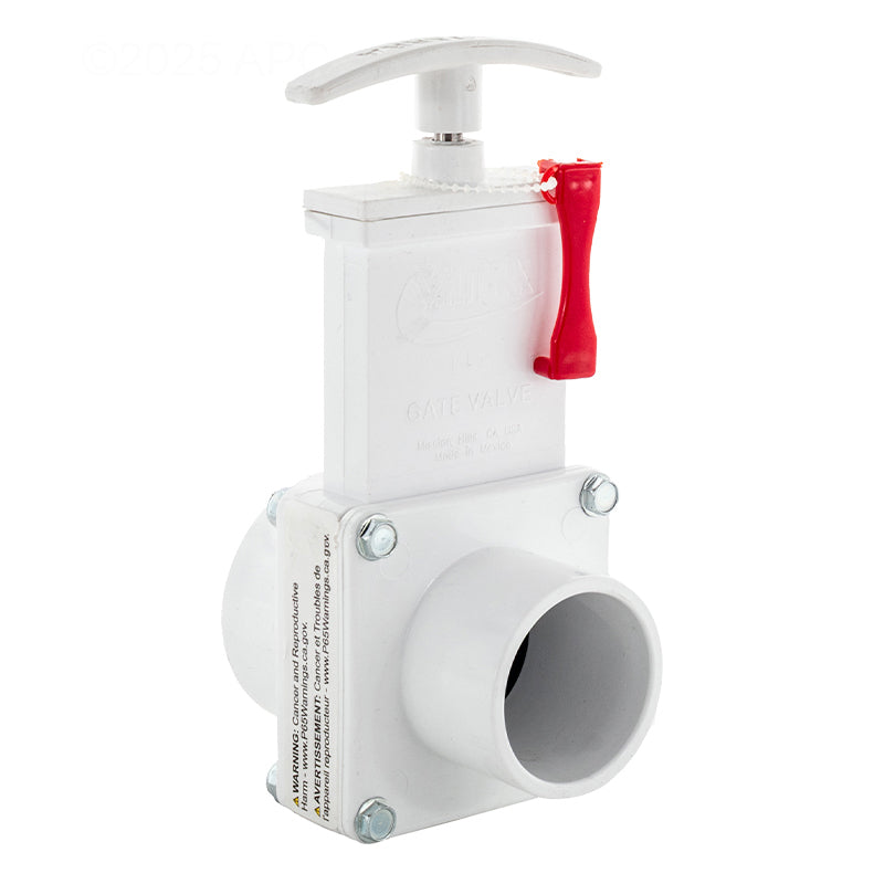 1.5" SKT X SPIGOT PVC GATE VALVE