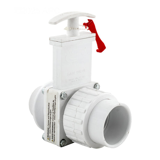 1.5" MPT X UNION SKT GATE VALVE