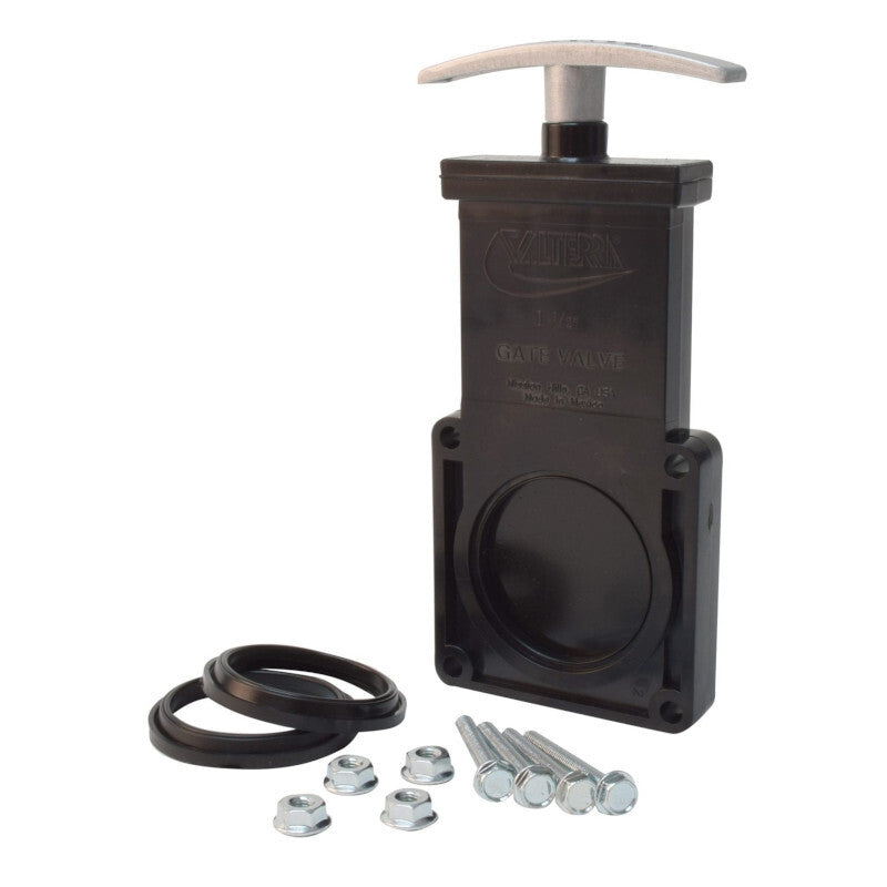 1.5" VALVE BODY KIT BLACK ABS