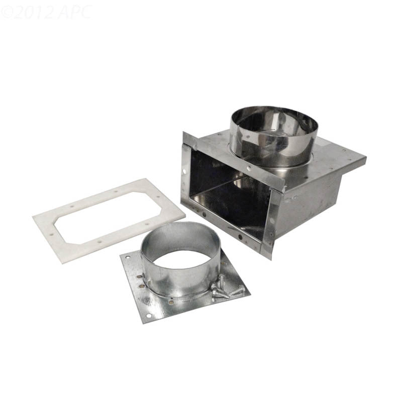 FLUE ADAPTER AND AIR INLET COLLAR IG HEATER LOCHINVAR
