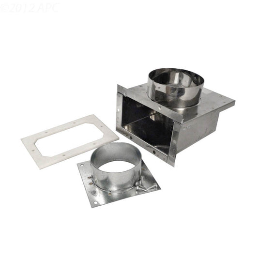 FLUE ADAPTER AND AIR INLET COLLAR IG HEATER LOCHINVAR
