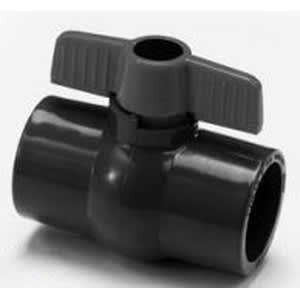 PVC Sch 80 Ball Valve 1-1/2" Slip w/ EPDM Seats | HMIP150SE