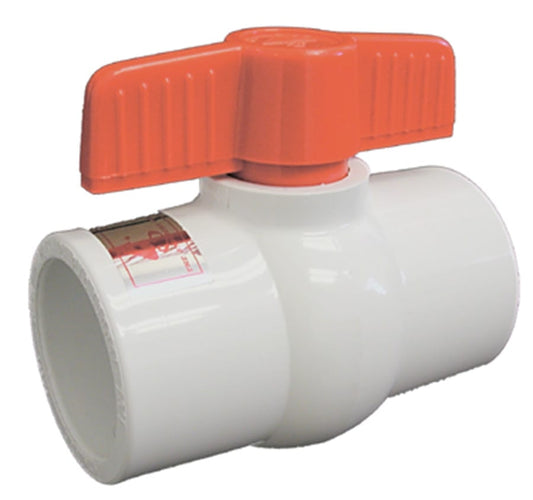 PVC Sch 80 Ball Valve 2" Slip w/ EPDM Seats | HMIP200SE