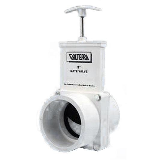 3" SLICE GATE VALVE, PVC SLIP