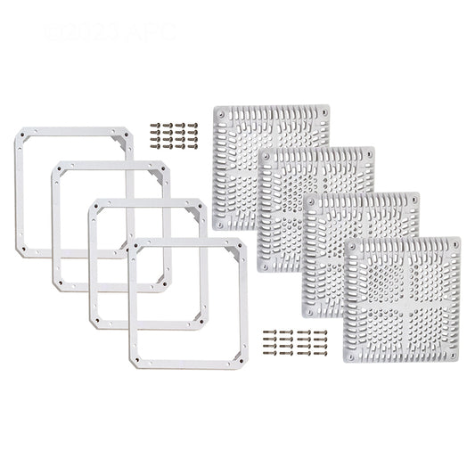 Hayward 18" Hi-Flow Cover & Inner Frame | WGX1033BHF2